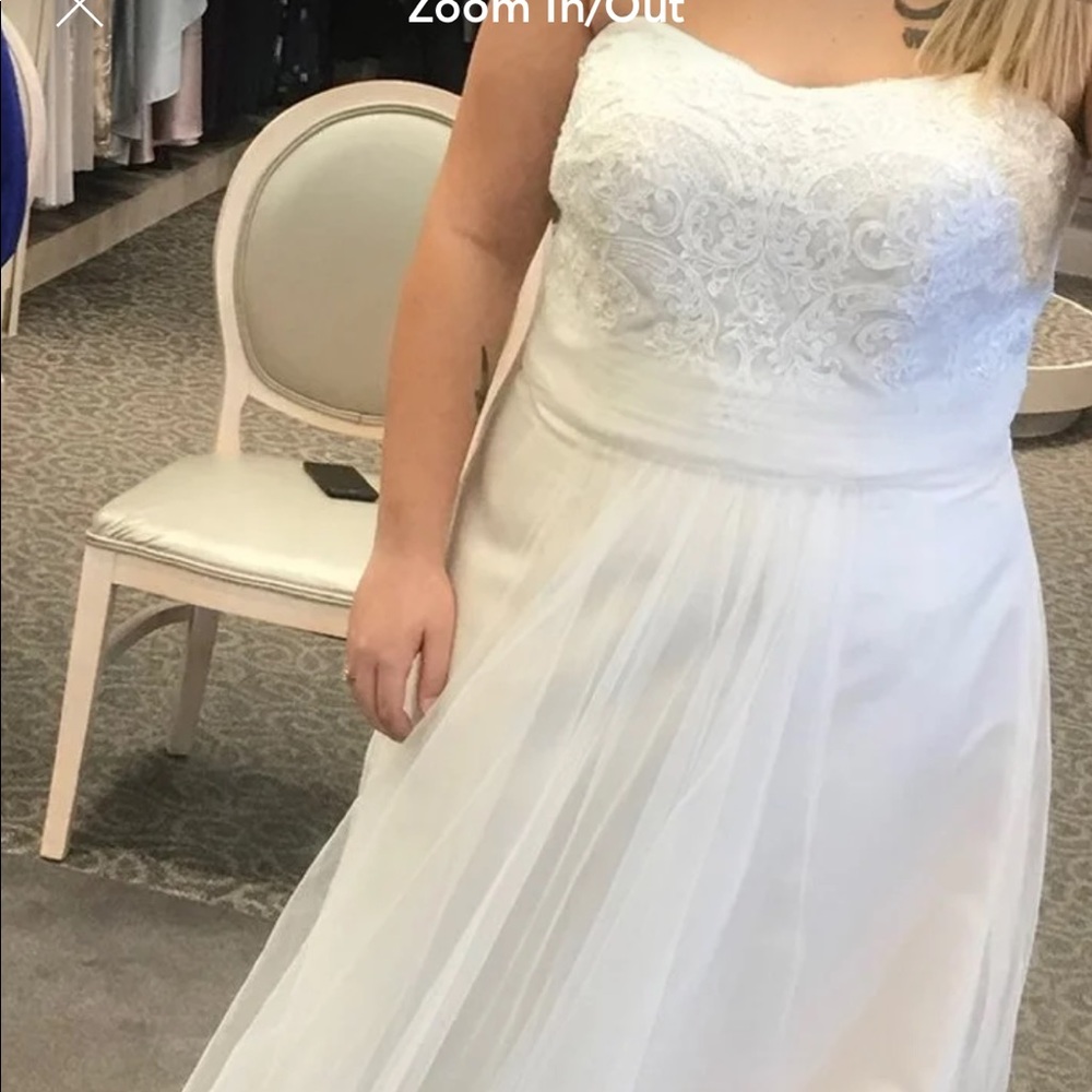 Champagne color wedding dress